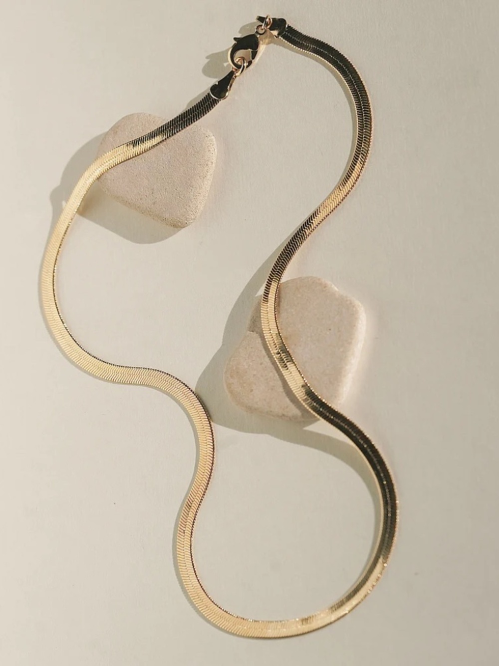James Michelle Gold Waterproof Snake Chain
